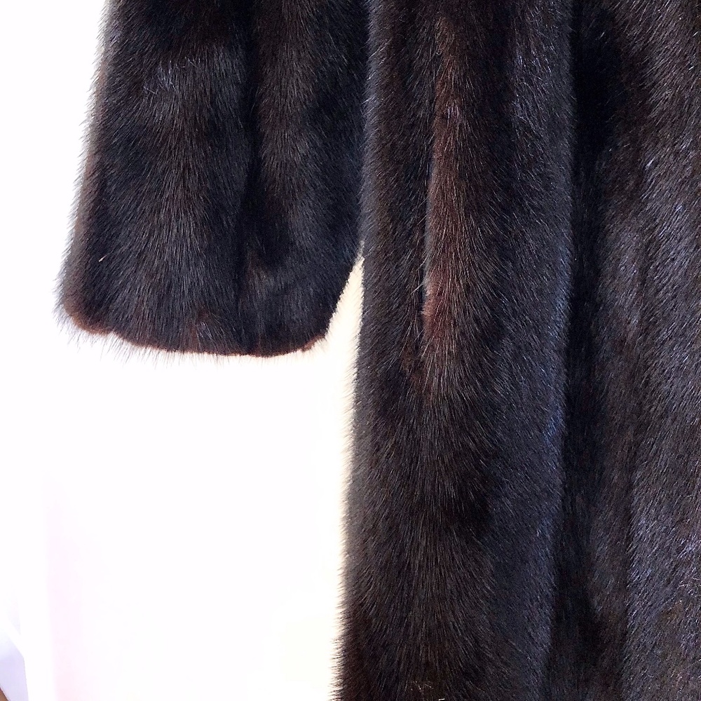 Longline Dark Ranch (Male) Mink Fur Coat